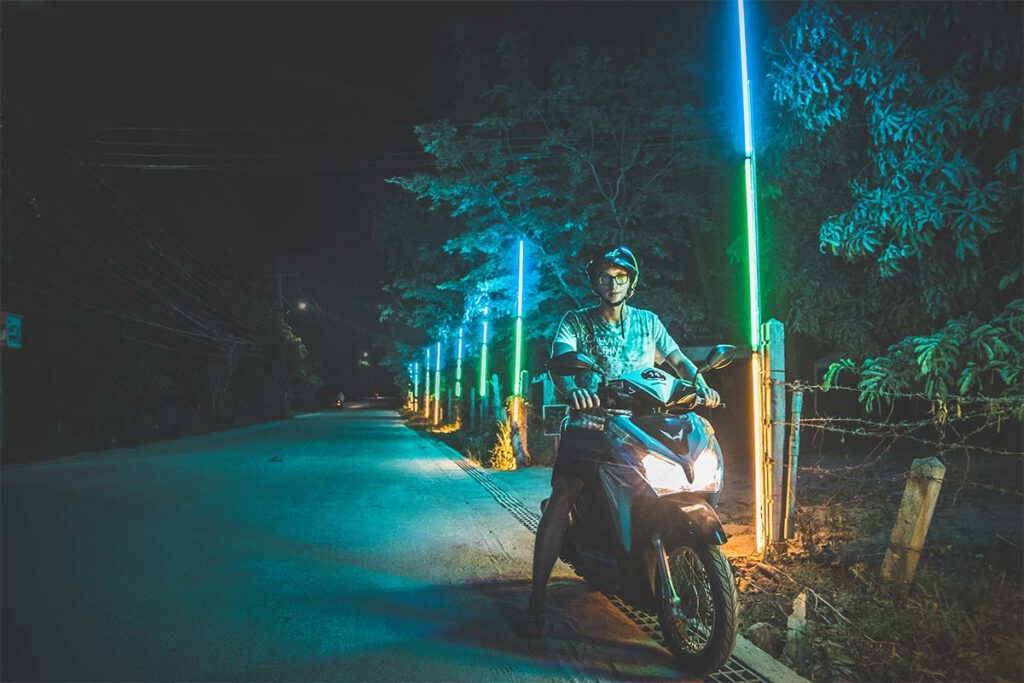 Thailand-Rundreise-Koh-Tao-Roller Thailand Rundreise Koh Tao Rollerfahren