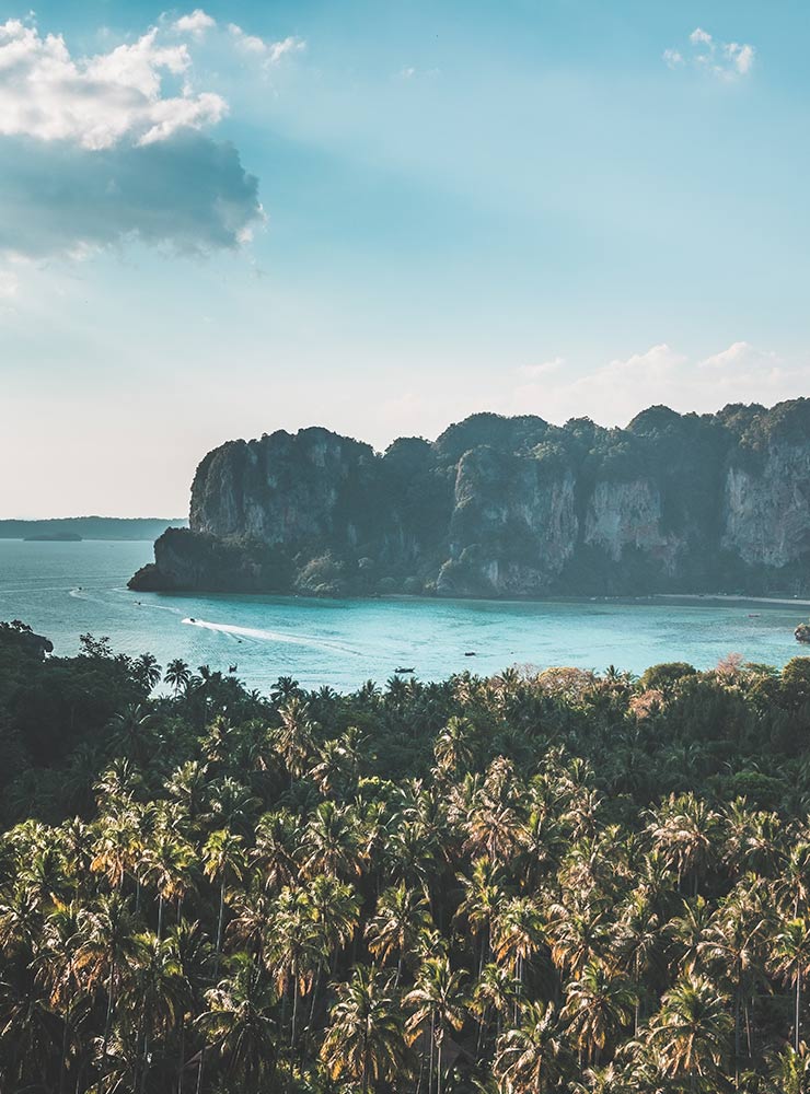 Thailand Rundreise Krabi East Railay Viewpoint