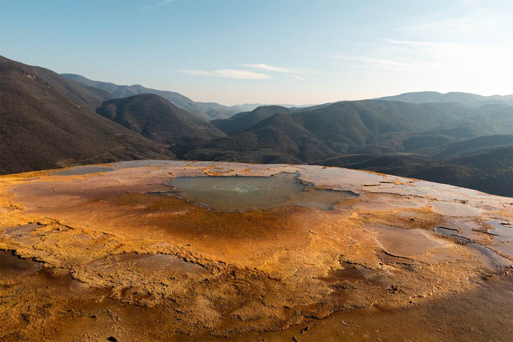 Mexiko Rundreise Hierve el Agua